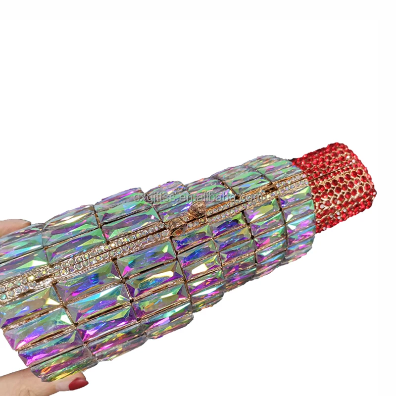 rhinestone lipstick purse