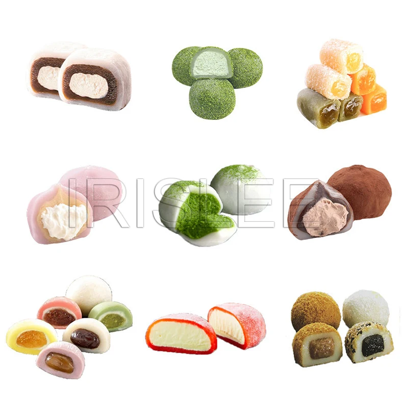보라색 고구마 충전 모찌 만들기 기계 자동 일본 모찌 쌓기 및 성형 기계 아이스크림 모찌 메이커 - Buy 기계 모치 아이스크림 ...