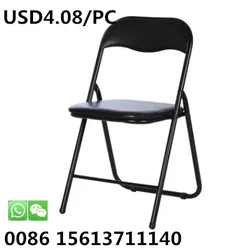 TSF modern portable metal frame silla indoor folding chair wedding