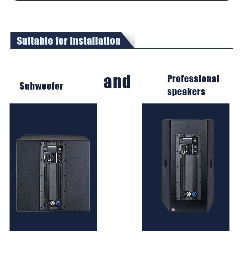 Professional Dsp Active Speaker Amplifier Module Blue Tooth Bt Usb Port