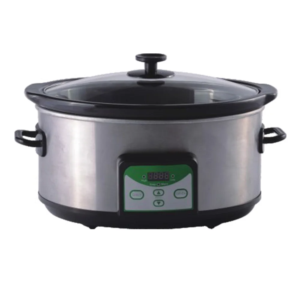 7quart Oval Manual Slow Cooker Portable Electric Slow Cooker For Home