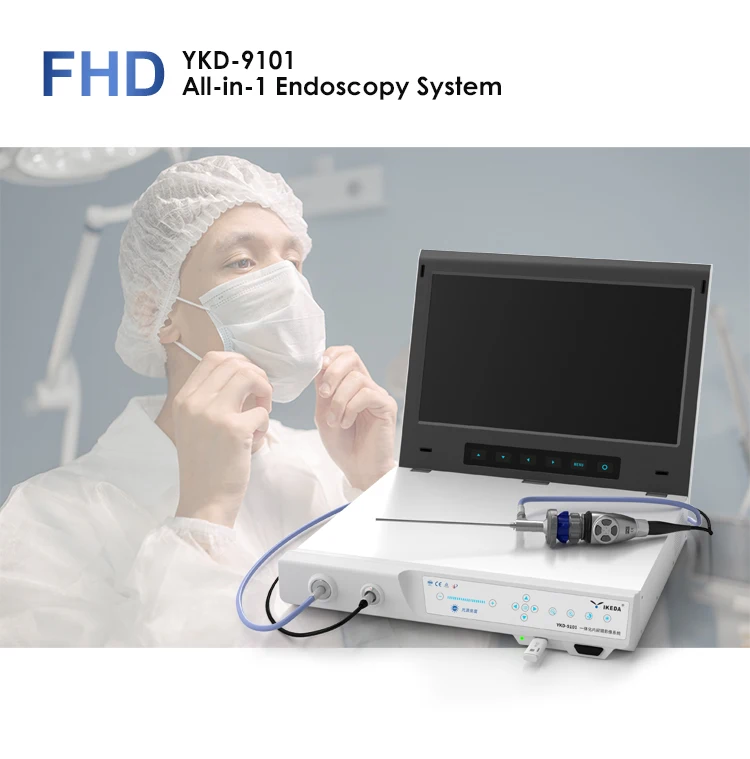 Electric Power Source Medical ENT Endoscope Camera System Complete Laparoscopy Tower Laparoscopic Machine Endoscopy