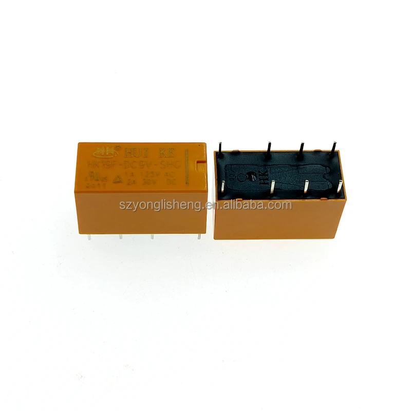 Relay HK19F 8 Pin - Mini Power Relays for PCB Applications