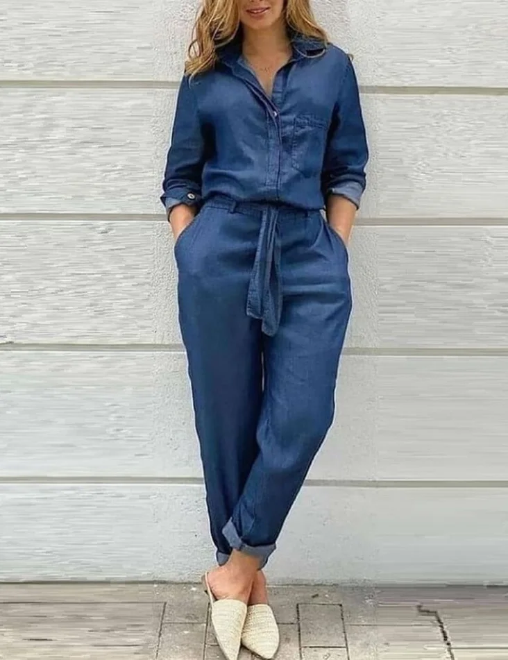 Buy Blue Jumpsuits &Playsuits for Women by STYLESTONE Online | Ajio.com