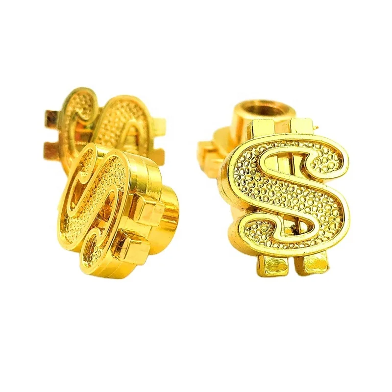US Dollar Sign Car Wheel Tire Valve Stem Air Cap Universal Stem Covers for Cars and Bikes