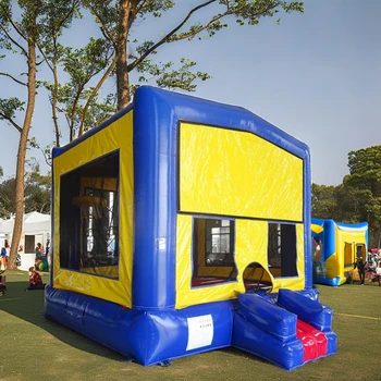 13x13ft Kids Inflatable Jumping Castle Bouncer Trampoline Park for Entertainment