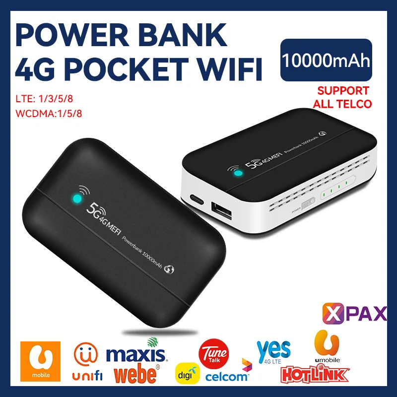 WiFiルーター ロック解除されたMifisWIFIルーター4Gモバイル150Mbps USB