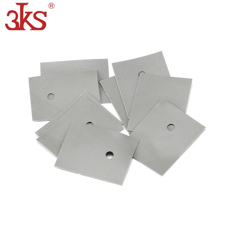 1000pcs Silicone Thermal Insulator Pads - Perfect Heat Sink Pads For TO-220 Transistors