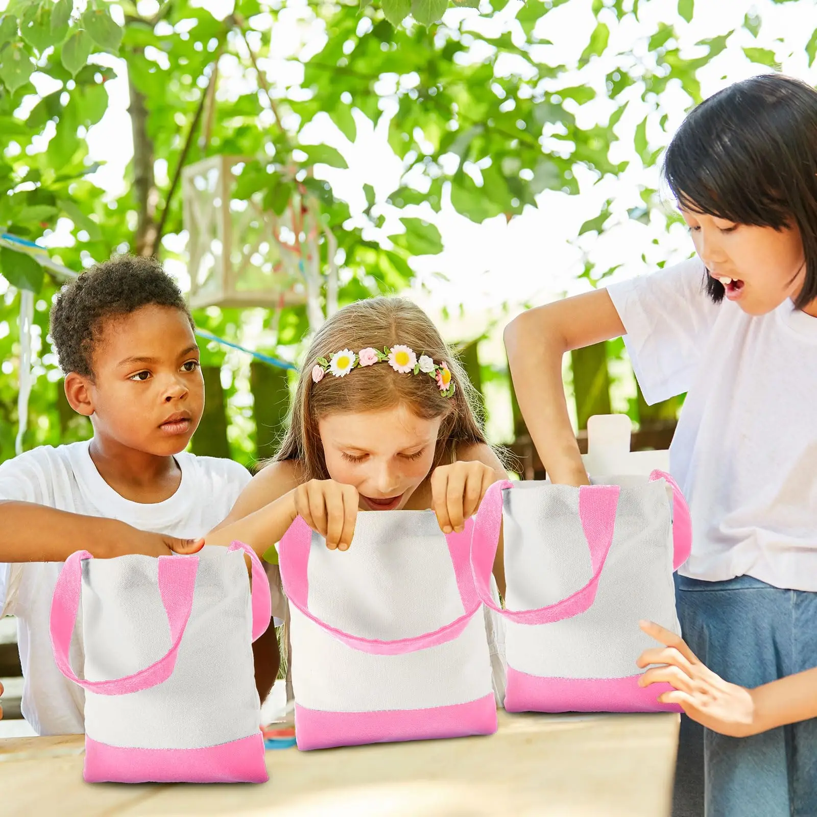 Canvas Tote Bag Cotton Handbag Tote Bag with Eco Friendly Material Reusable Storage Shopping Bags for Women manufacture