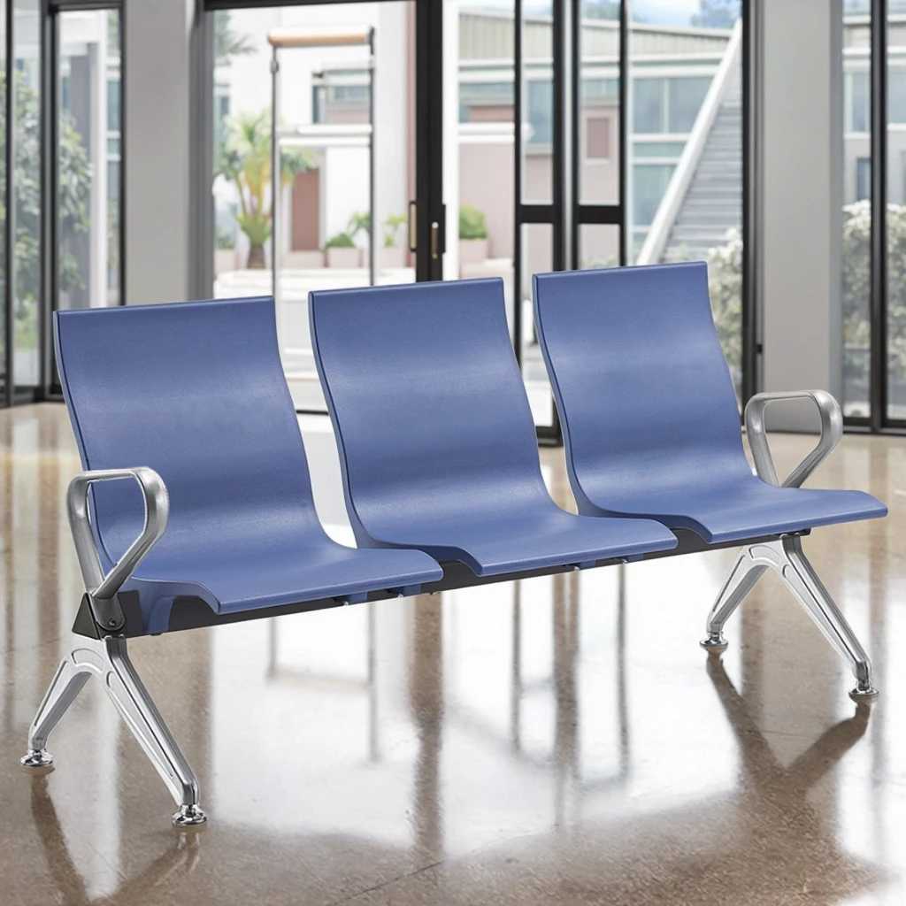 Standard Triple Support Beam Furniture Public Transportation Assembly 2