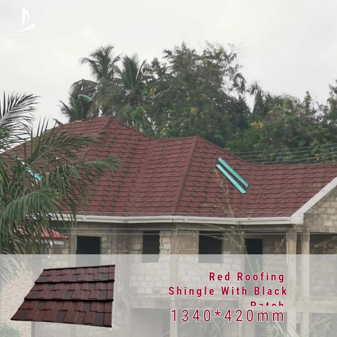 Galvanized Tile Stone Coated Interlocking Roofing Shingles Decorative Roofing