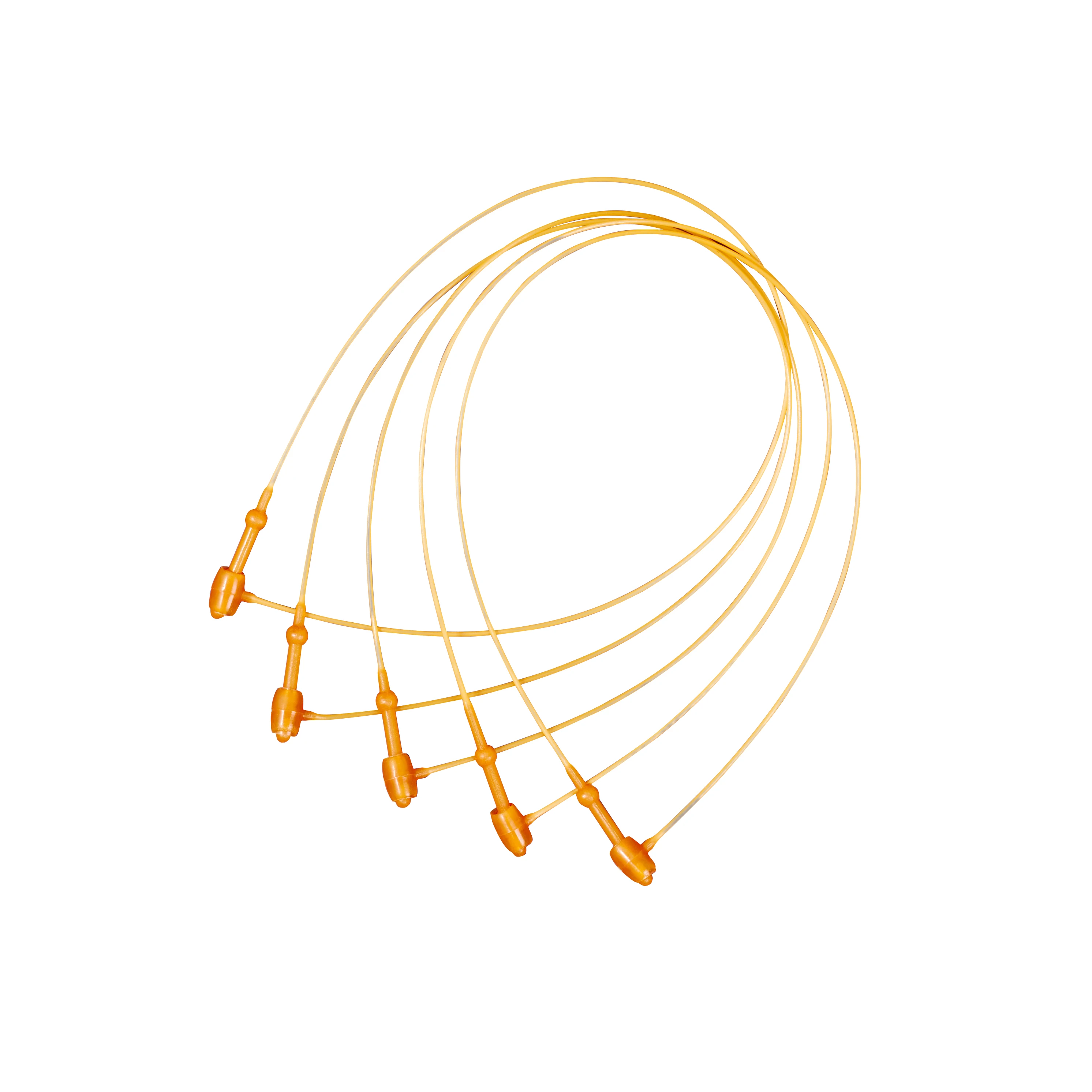 Wholesale Colorful Plastic Pp Loop Lock Pins Loop Pins for Garment Packaging