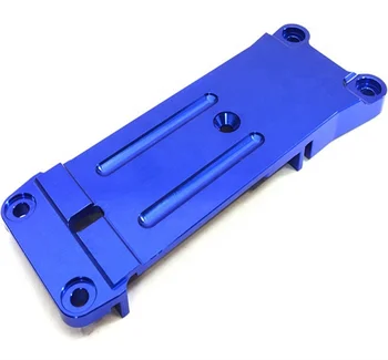 CNC aluminum billet blue positioning chassis base plate mounting bracket factory price