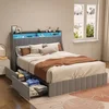 Light Grey+Queen Size