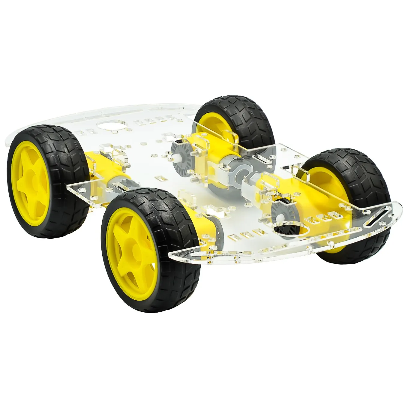 Kit Moteur Intelligent D’évitement Et De Suivi Pour Châssis 4WD – Robotique Et Programmation Pour Passionnés