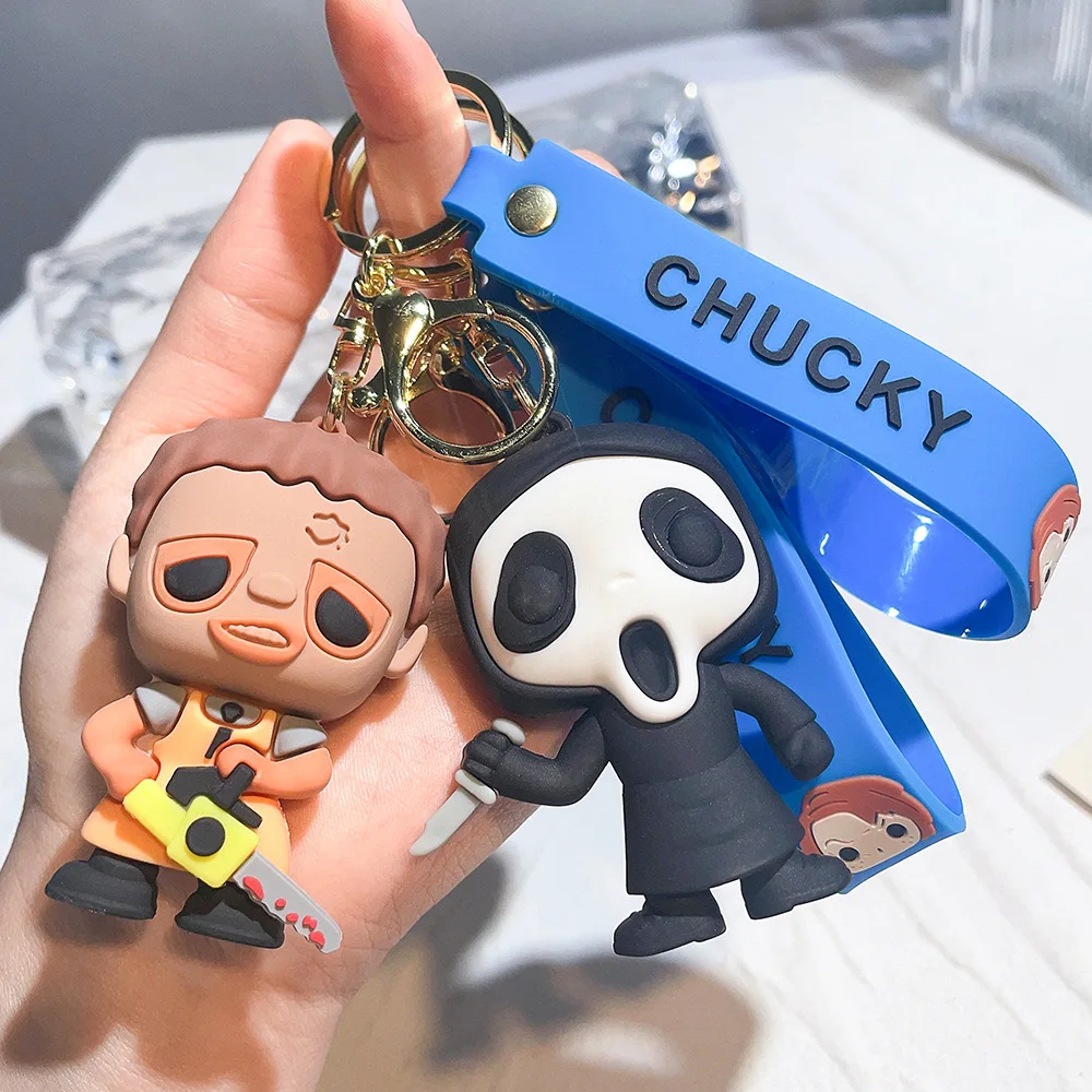 11 Styles Child's Play Chucky Keychain for Halloween