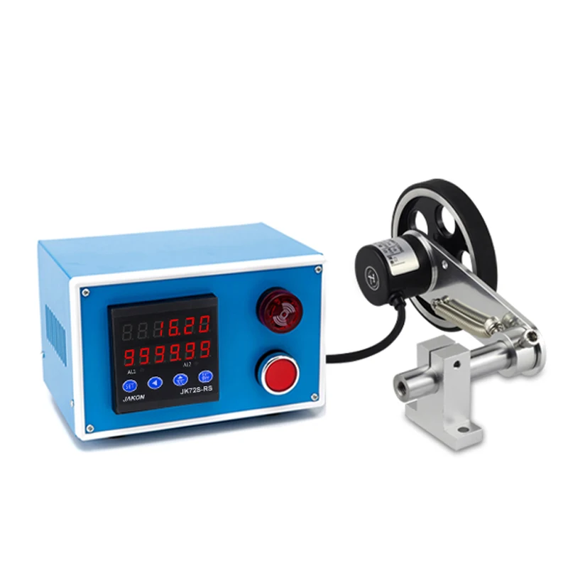 Cable Length Meter 6-digit Textile Wheel Counter Intelligent Digital Frequency/Linear Speed/Tachometer Multimeter