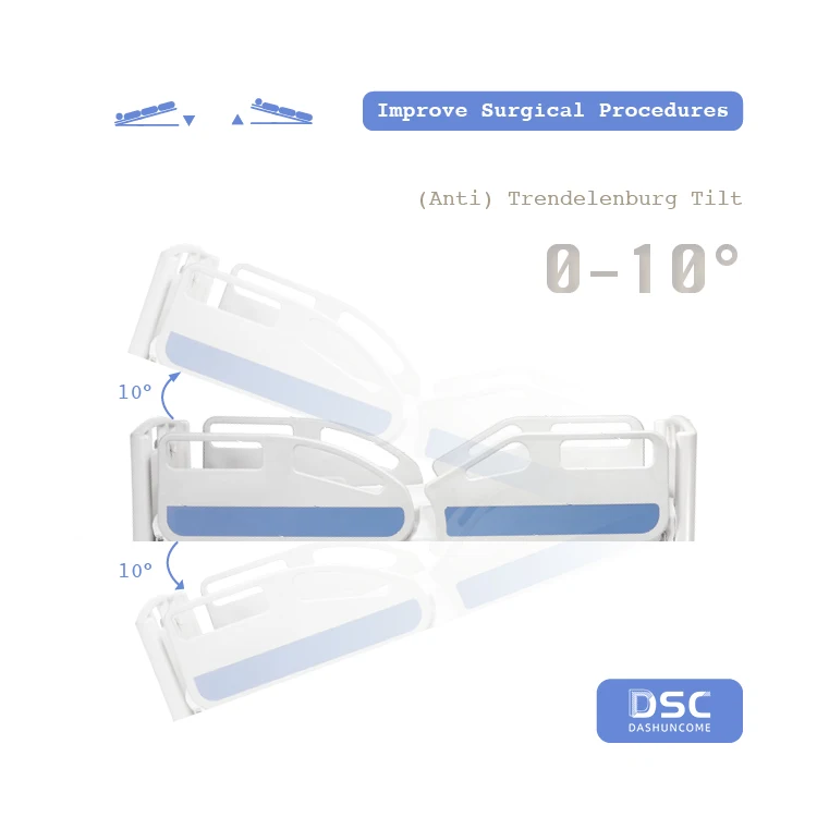 Single Crank Manual Hospital Bed