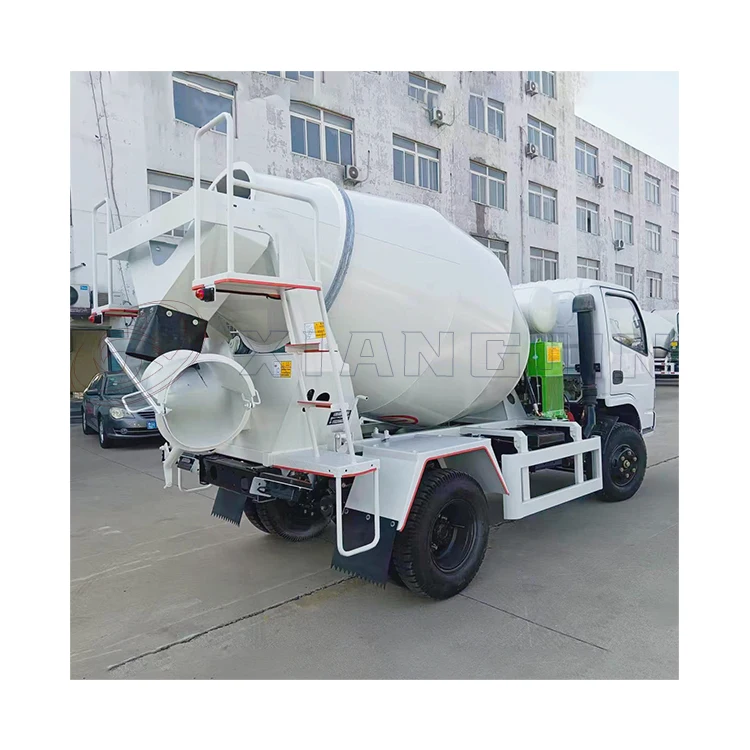 Diesel Concrete Automatic Mixing and Transporting Integrated Machine Automatic Loading Concrete Mixer Vehicle
