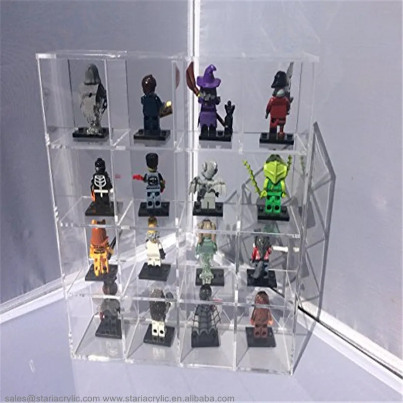 Acrylic Display Case for LEGO Mini Figures 