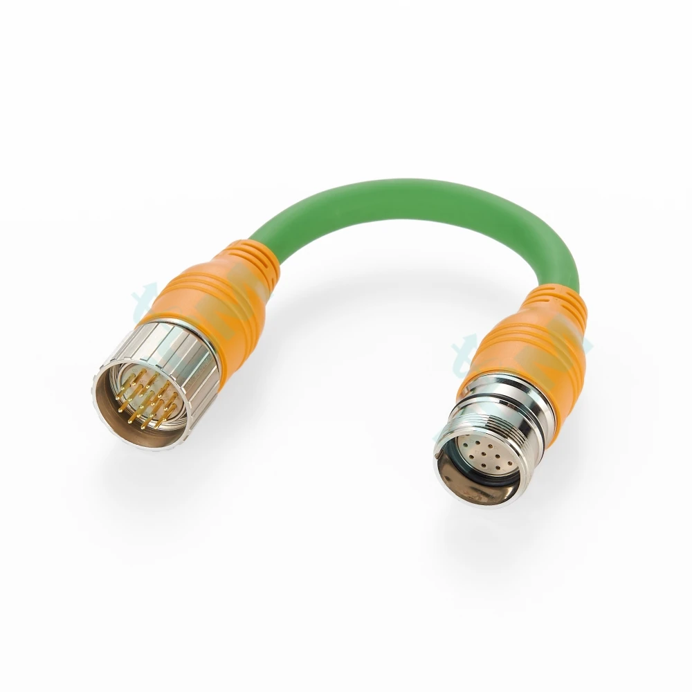 Servo Motor Encoder M23 Circular Connector Signal Feedback Cable