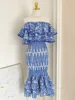 Set lunghi blu
