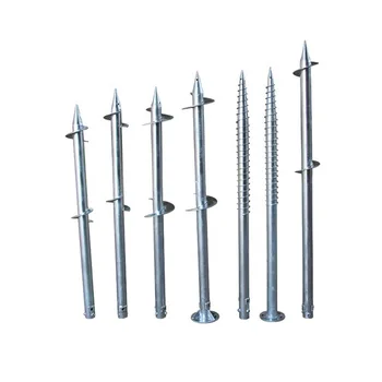 Easy Installation Sand Screw Anchor for Pop-up Canopy, Tents Fence Post Anchor Ground Spike Wood Posts Pole Anchor Steel