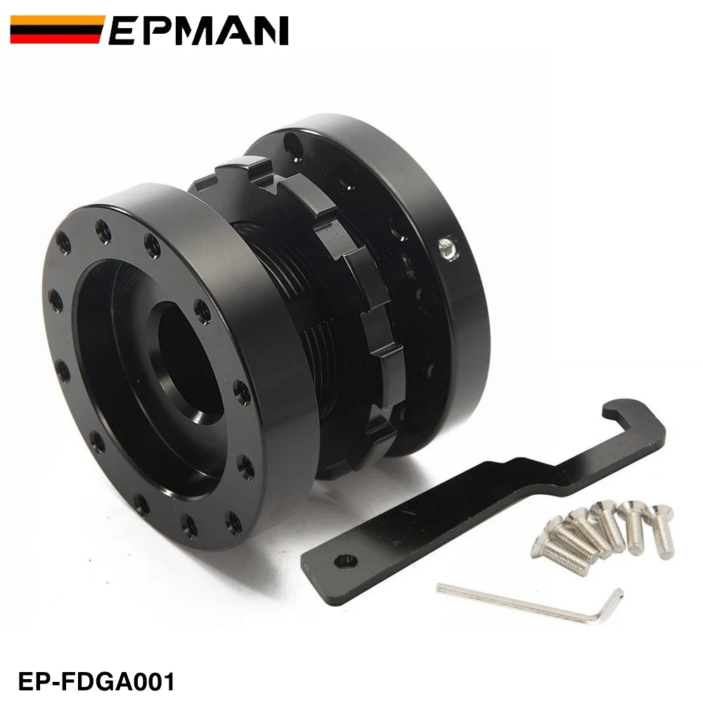EPMAN アルミ製ステアリングホイールハブアダプター オフボスキット 