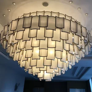 Custom Creative Design Cage Lantern Chandelier Hanging Chinese Design Antique Chandelier Ceiling Luxury