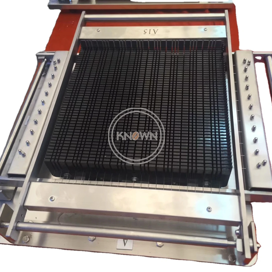 Manual Double Cutting Arm Chocolate Bar Square Grid Cake Cutting Machine  Caramel Cutter Chocolate Guitar Cutter - China Chocolate Cutting Machine,  Chocolate Slicing Machine