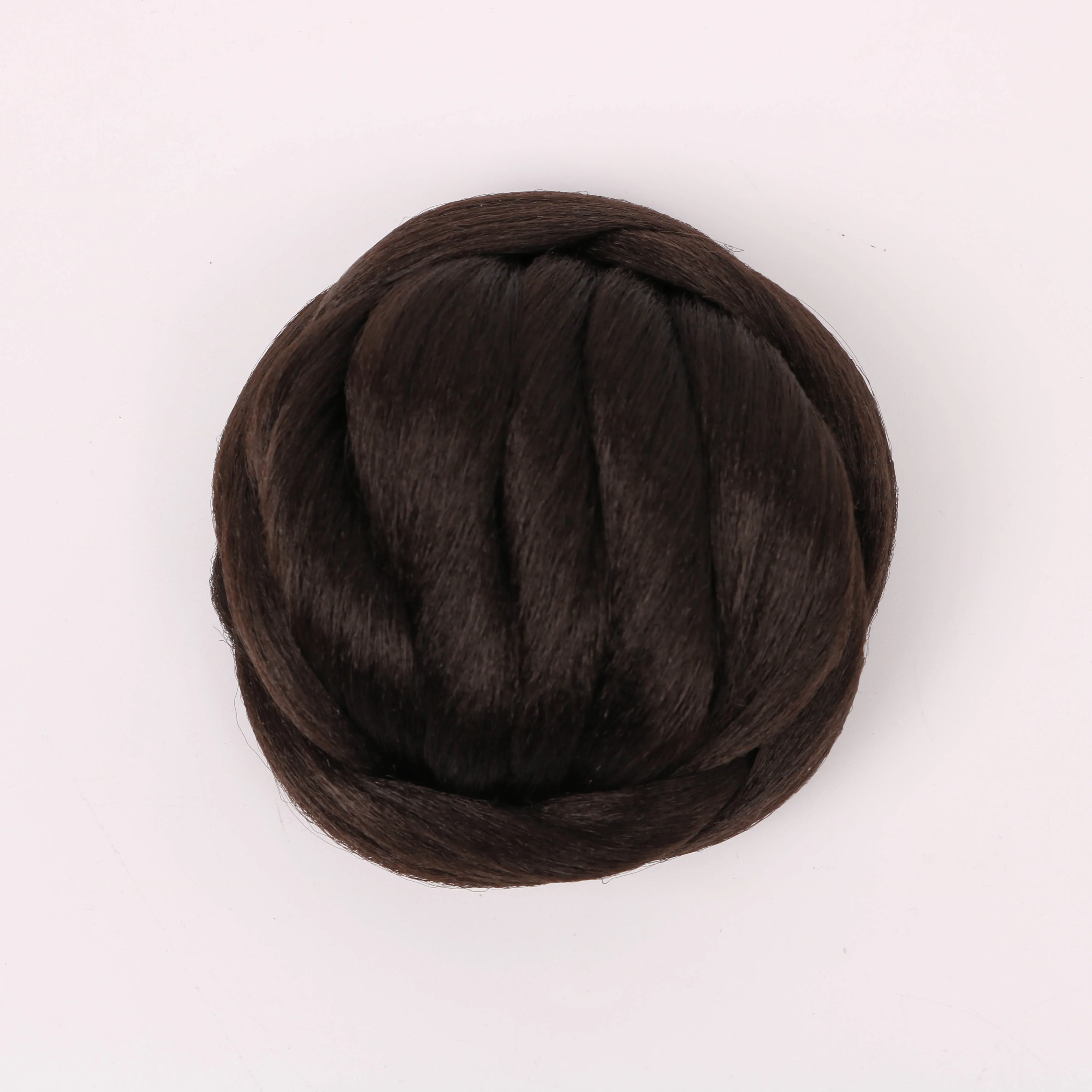 Синтетические волосы пучок волос для наращивания грязные вьющиеся для женщин волосы пончик для волос