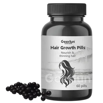OEM ODM Hair Growth Pills Biotin Natural Hair Care Supplement Horsetail Extract Promote Thicker Hair Vitamin Capsules