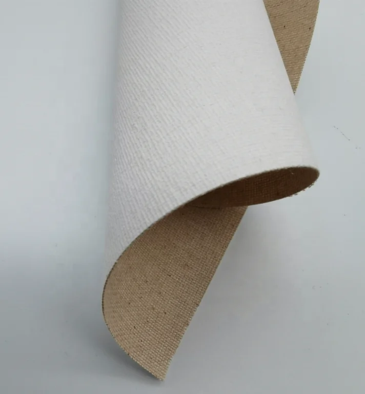 Rotolo Di Tela Per Pittura 38 Cm X 5 M - Misto Cotone/lino, Già Preparato, Per Olio E Acrilico