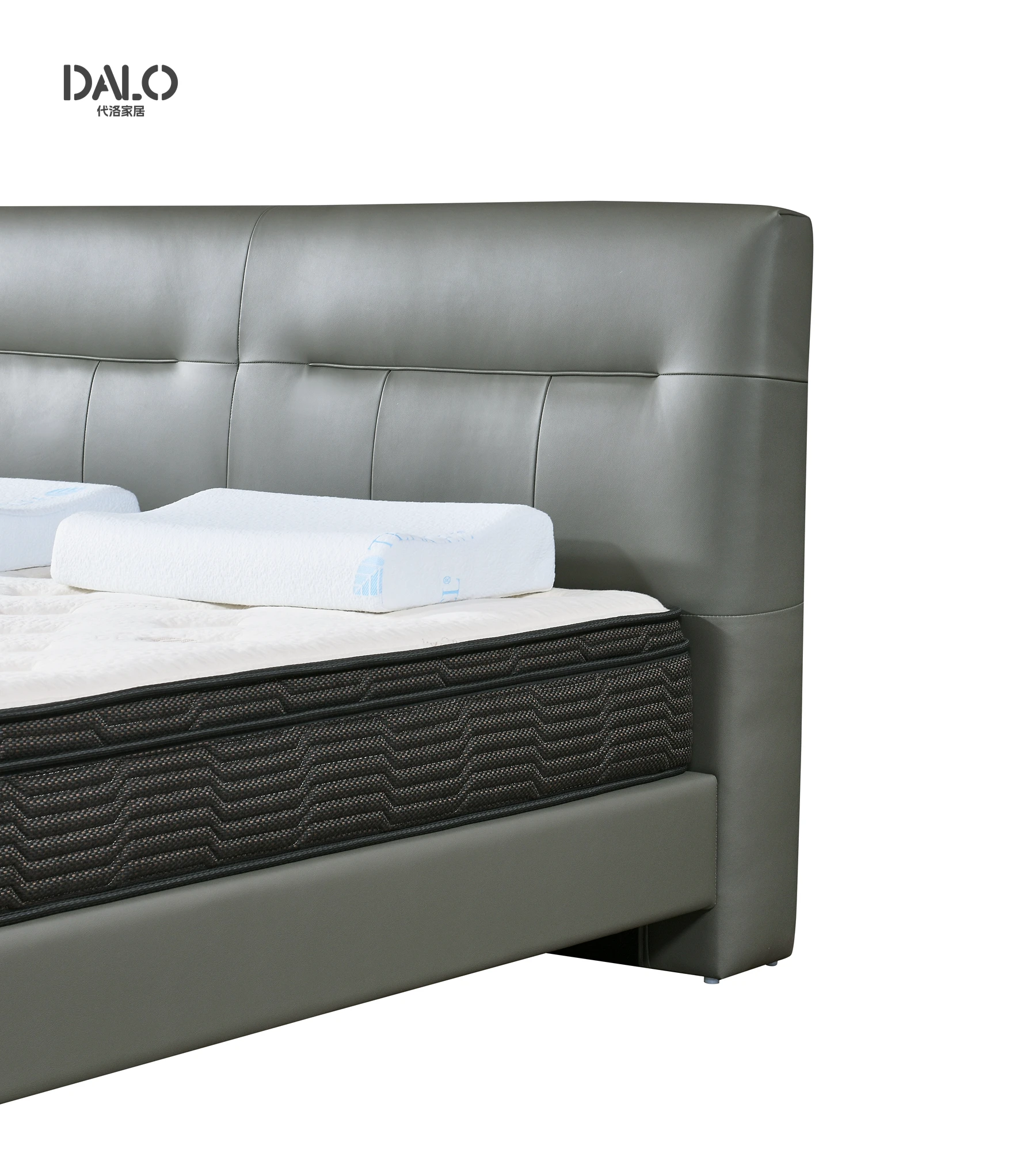 Dalo 100 Oem/odm Custom Bedroom Furniture Easy To Clean Pu Fabric Bed