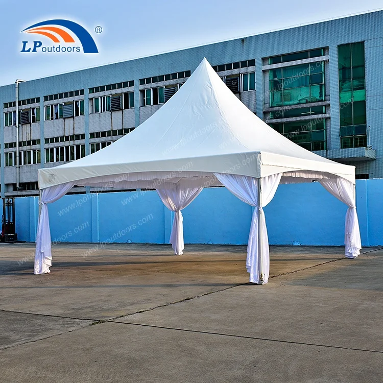 20x20 High Peak Gazebo Tension Spring Top Tent Party Frame Tent for Sale  and Hire in USA and Cannada