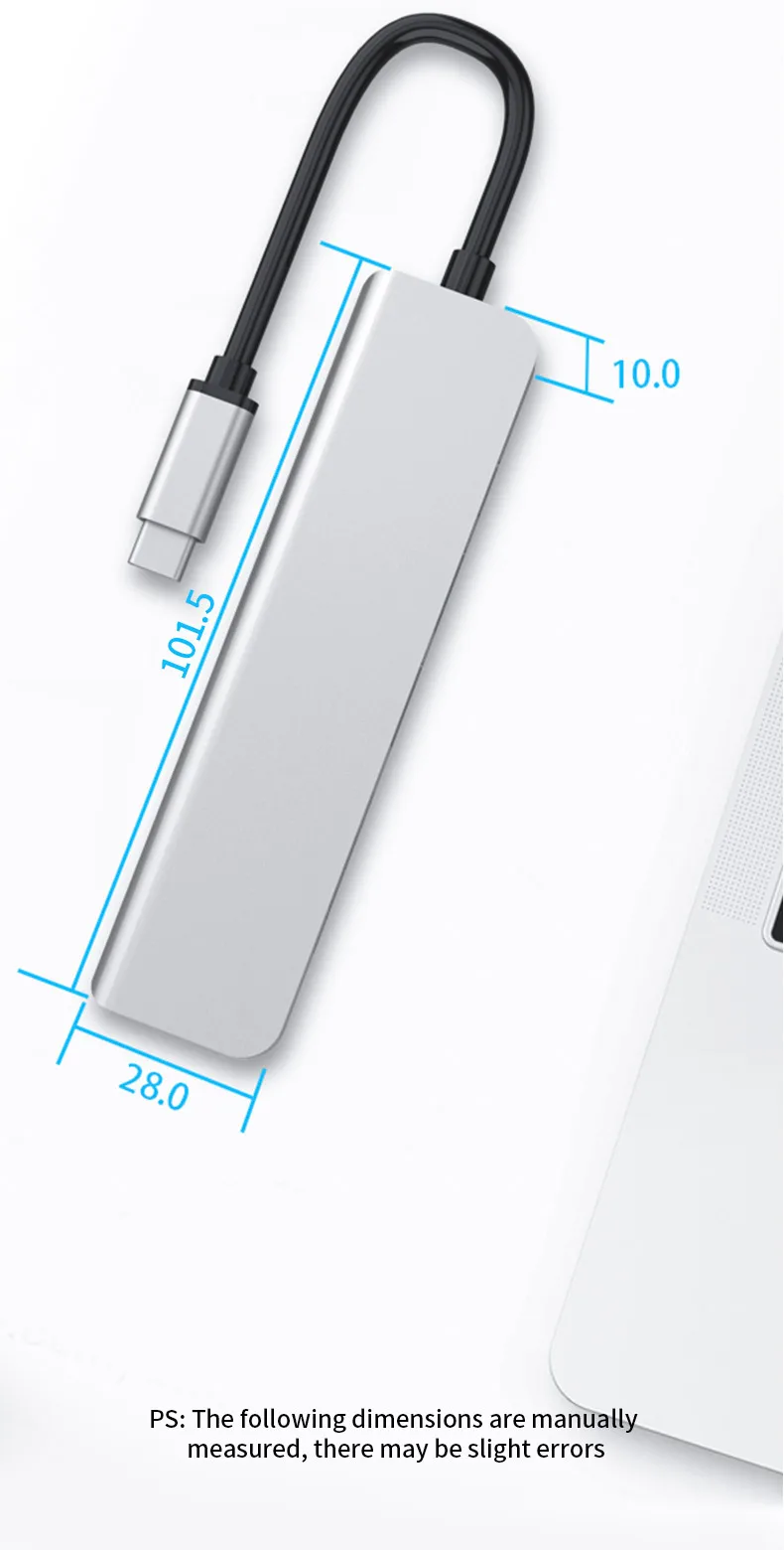 If you are searching for a supplier of a product with perfect quality control and highly competitive prices, which gives you an advantage in expanding your local market, then contact us now! Competitive suppliers of Aluminum Type C Adapter Hub 4 in 1 Usb c to HDMI 4k Hdtv Hub Usb3.1 Adapter Powerology 4 in 1 Usb-c Hub With HDMI Usb Aux