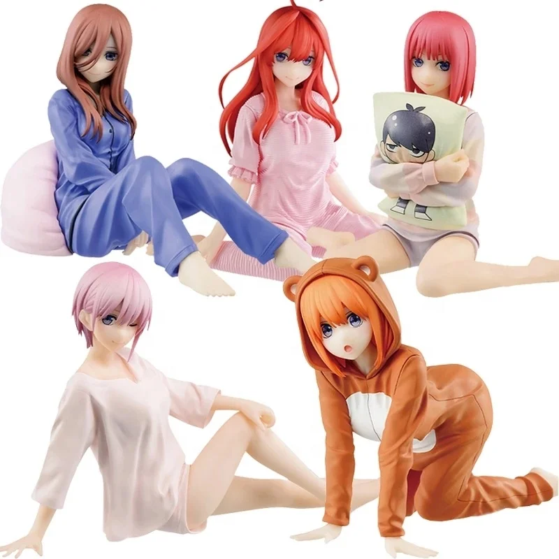 New Nakano Ichika Nino Miku Yotsuba Itsuki Figure Pajamas The  Quintessential Quintuplets Anime Action Model Toys Doll - Buy Yotsuba  Itsuki Figure,Articulated Plastic Toy Doll,Anime Actionfigure Product on  