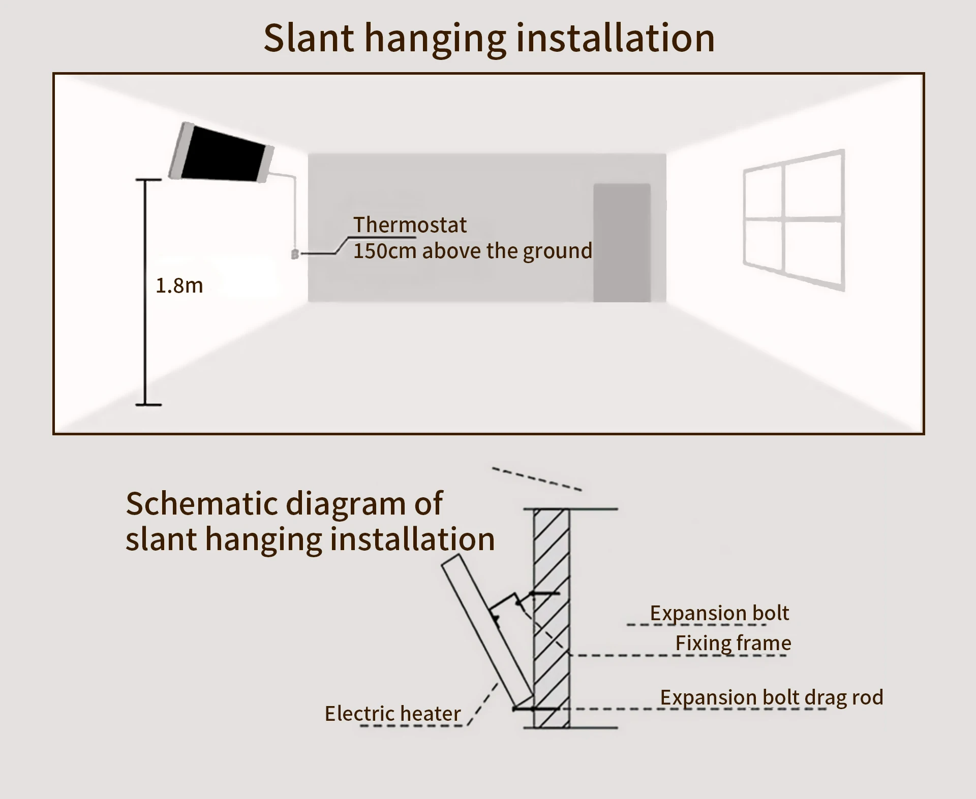 Radiant Heating Panel, 3000W, 4000W, Wall - detail 20