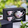 Sweet Spring - Teapot + 2 Cups and Saucers