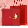 15-A5 notebook+pen+bookmark red