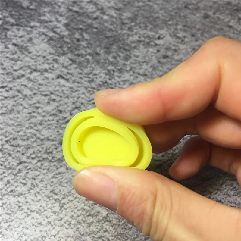 Concentrate Or Oil Containers, 6ml Clear No Neck Glass Concentrate Container with Silicone Cap