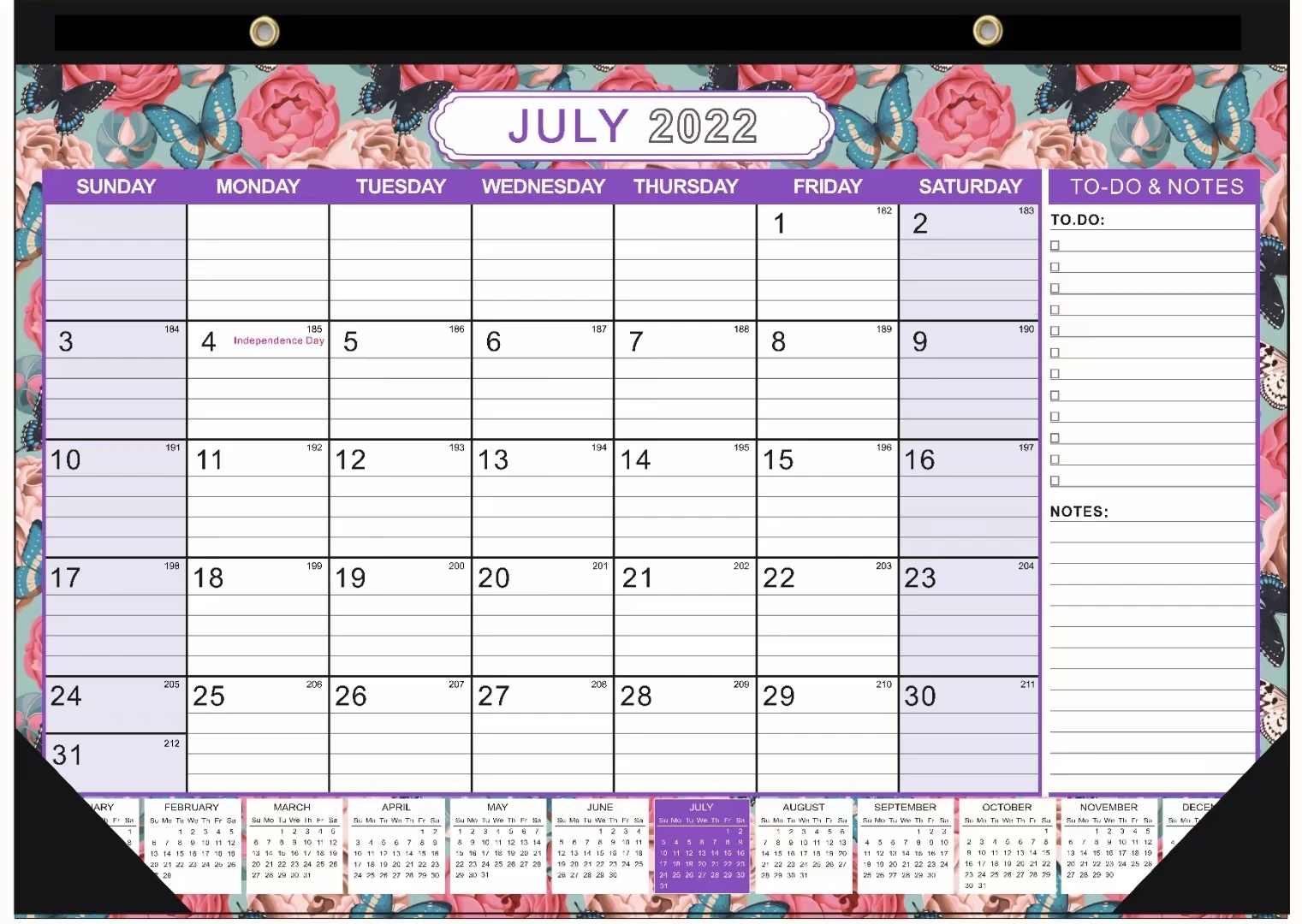 Настольный календарь OEM & ODM 2022-2023 Настольный/настенный может использоваться на протяжении всего 2022 года подарочная продукция заказ подарки