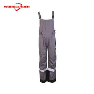 Factory Price Bib Pants FR Welding Work Clothing Flame Retardant Reflective Tape Safety Workwear