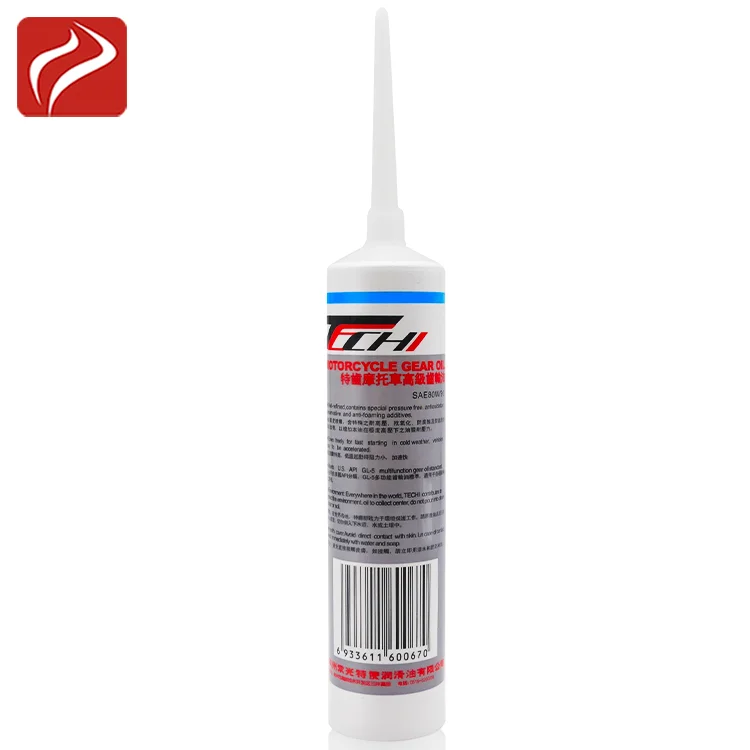 70ml 100ml 150ml High Quality Squueeze Soft Industrial Use Plastic Tube for Gear Oil Empty Long Nozzle Tube Packaging