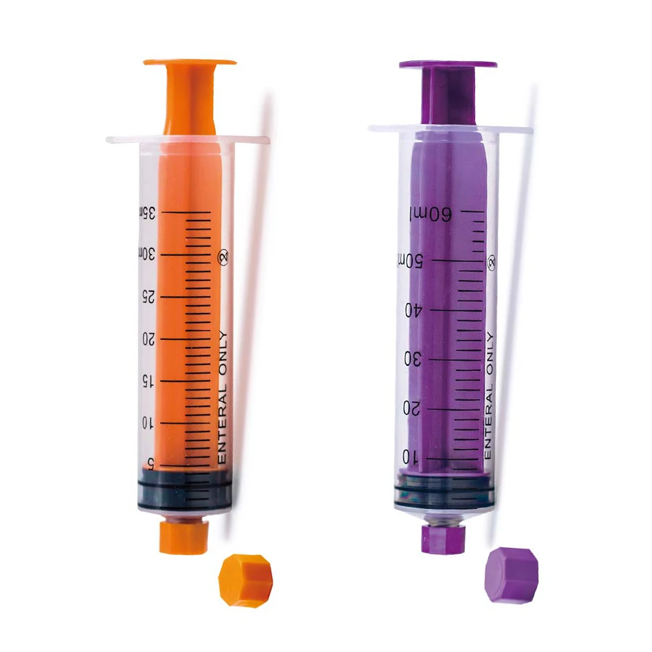 Medical Disposable Color Enteral Feeding Syringe Iso/ce Enfit Syringe