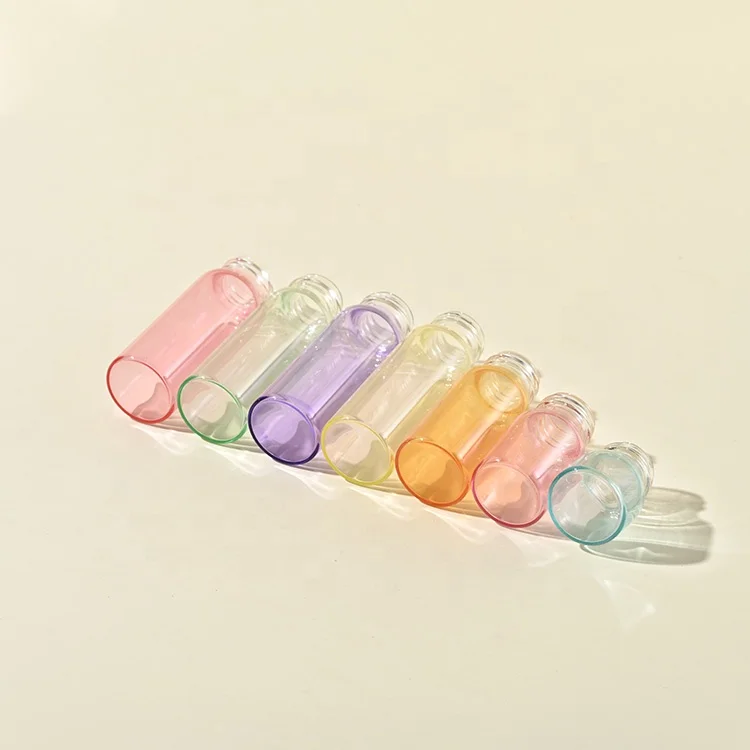 NEW 5ml 10ml 15ml 20ml Serum Cosmetic Packaging Transparent Flat Shoulder Empty Repair Essential Oil Glass Dropper Bottle