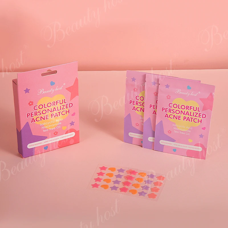 Colorful Personalized Acne Spot Patches Master Whiteheads Dots Sticker Patch Treatment Custom Acne Pimple Patches