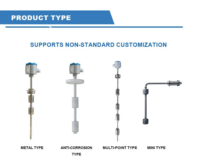 Bulk Tank Reverse Float Float Liquid Water Tank Side Mounted Ball Caustic Stainless Steel PP ...