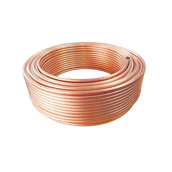 C10100 C11000 C10200 C12000  15mm 22mm 28mm Seamless Round Red Copper Pipe C1220 C1200 Pancake Coil Copper Pipe