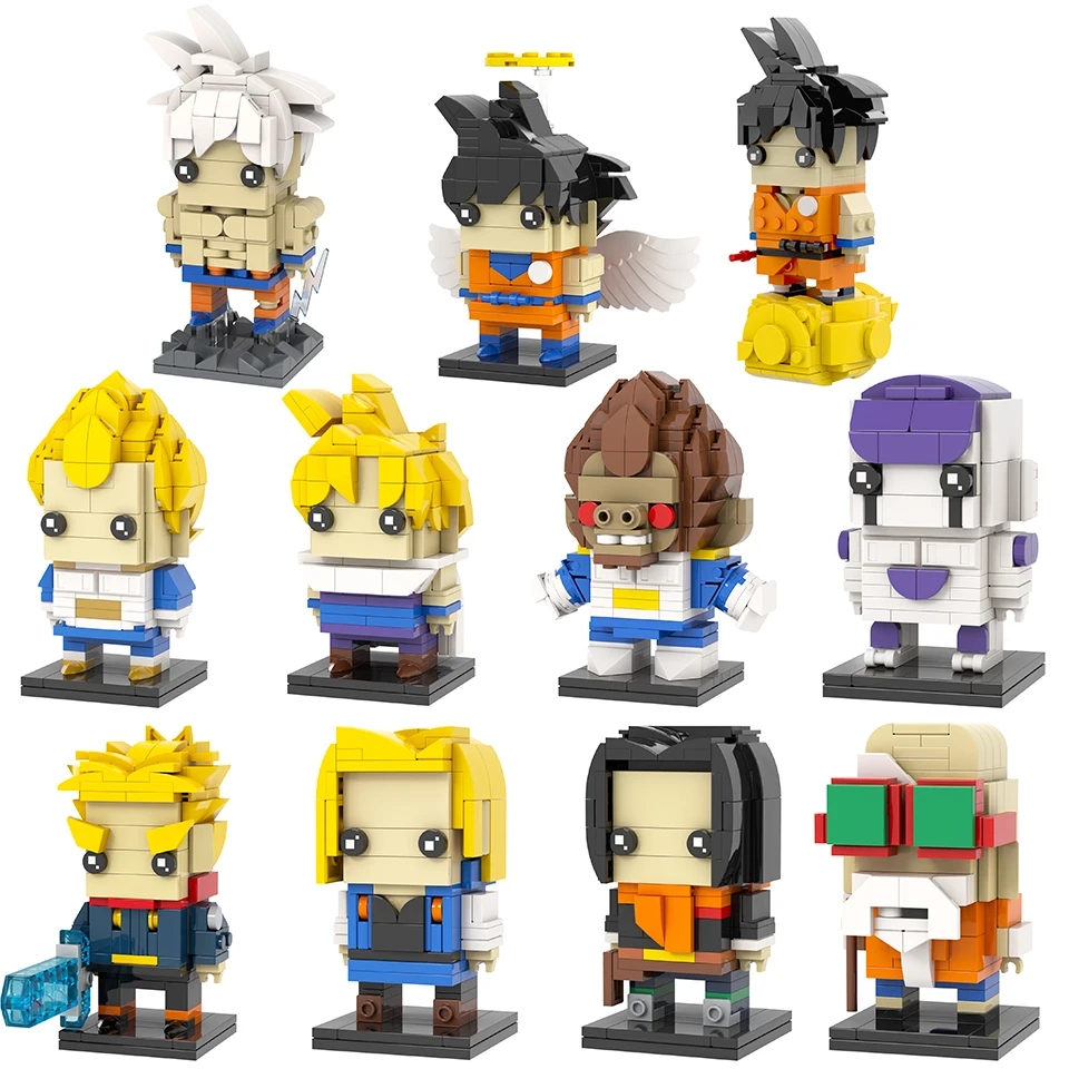 Son Goku Vegeta Legos De Goku MOC7152-7160 MOC7011 MOC7104 DIY